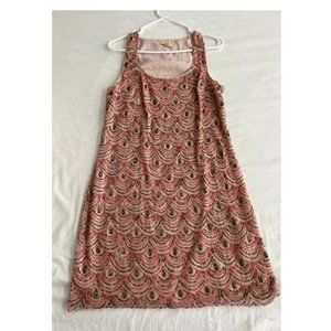 Moulinette Soeurs Beaded Pink Mini Dress
